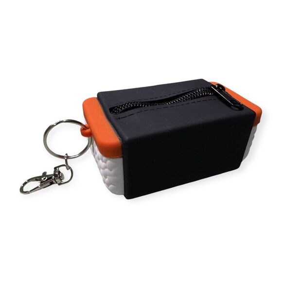 Musubi Coin Key Chain by T&C Surf Designs Hawaii Funny Coin Pouch Sushi - Picture 3 of 3